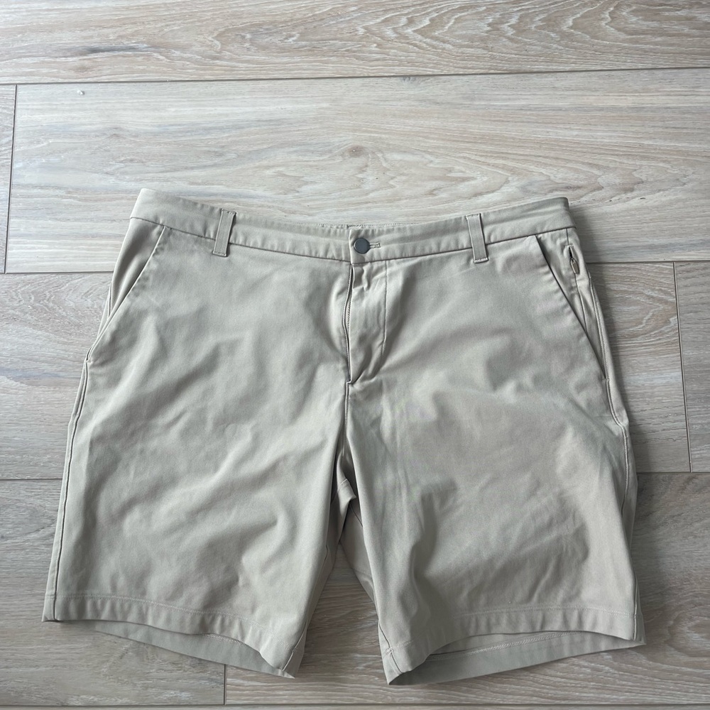 Lululemon Men Tan Shorts